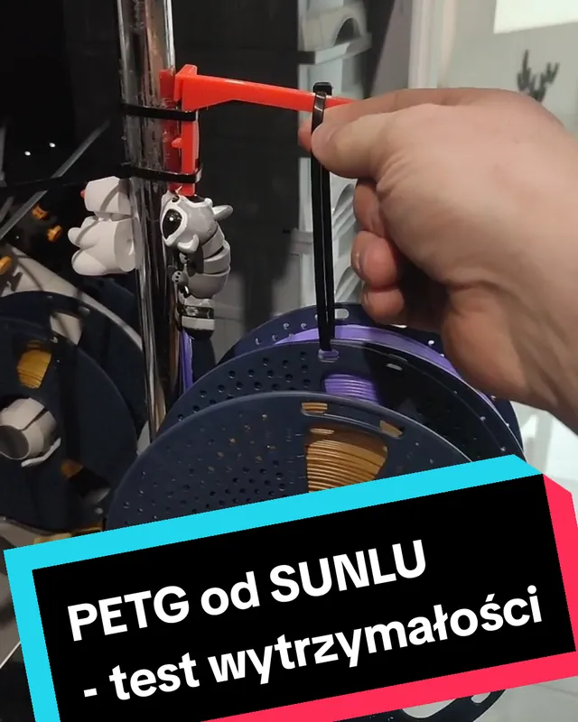 Test wytrzymałości PETG